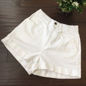 American Apparel White Shorts